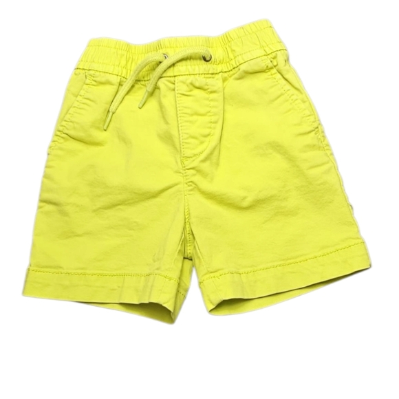 Baby GAP 2x Boys Tropical Print & Yellow Shorts Size 18-24 Months Toddler - Picture 2 of 5